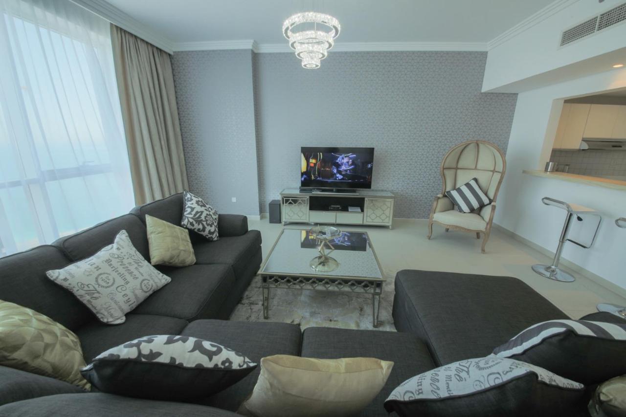 Stunning 5* 4Br-Oceanfront-Apartment Дубай Экстерьер фото
