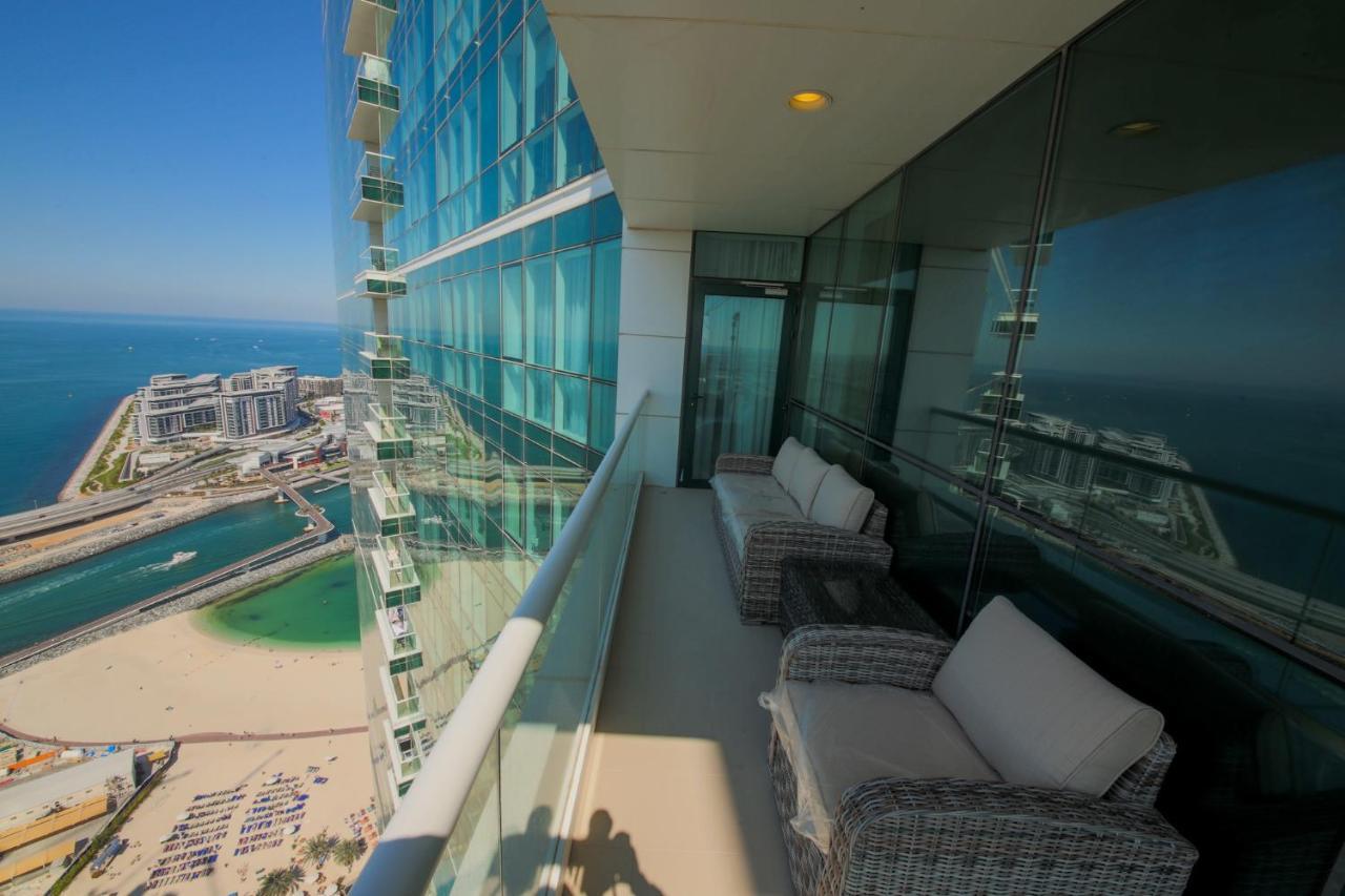 Stunning 5* 4Br-Oceanfront-Apartment Дубай Экстерьер фото