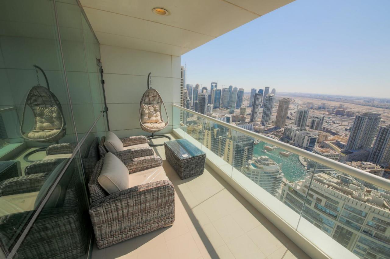 Stunning 5* 4Br-Oceanfront-Apartment Дубай Экстерьер фото